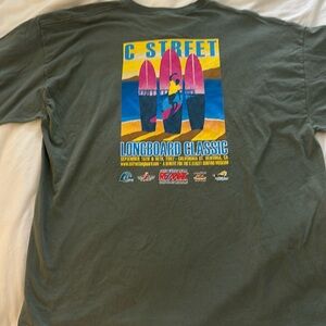 🏄RARE 2007 LONGBOARD CLASSIC Participant C STREET Ventura California Shirt🏄‍♂️